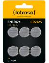6 Intenso Energy Ultra CR 2025 Lithium Knopfzelle Batterien im 6er Blister