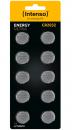 10 Intenso Energy Ultra CR 2032 Lithium Knopfzelle Batterien im 10er Blister