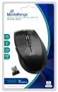 Mediarange Funk Maus highline optisch kabellos 5 Tasten 1600 dpi schwarz MROS207