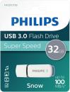 Philips USB Stick 32GB Speicherstick Snow weiß USB 3.0