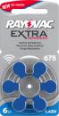 60 Rayovac 4600 Extra Advanced Typ 675 Zink-Luft Hörgerätebatterien im 6er Blister