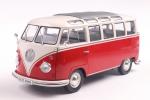 Solido Modellauto Maßstab 1:18 VW T1 21 WINDOWS rot/weiß 1962 S1813402