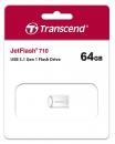 Transcend USB Stick 64GB Speicherstick JetFlash 710S silber USB 3.1