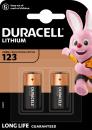 20 Duracell High Power CR123A / DL123A / CR123 Lithium Batterien im 2er Blister