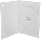 100 DVD Hüllen Slim 1er Box 7 mm für je 1 BD / CD / DVD transparent
