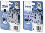 4 Epson Druckerpatronen Tinte 27 XXL T2791 BK / 27 T2705 C / M / Y Multipack